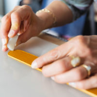 Arrondi liseré ceinture Arrondi liseré ceinture